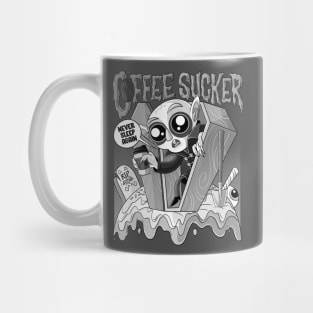 Blackcraft Cute Nosferatu Cofferatu Scary Vampire for Horror movie fan Mug